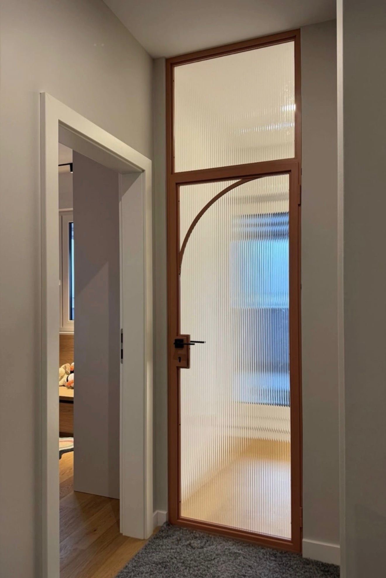 Bronze internal steel doors project in Manchester