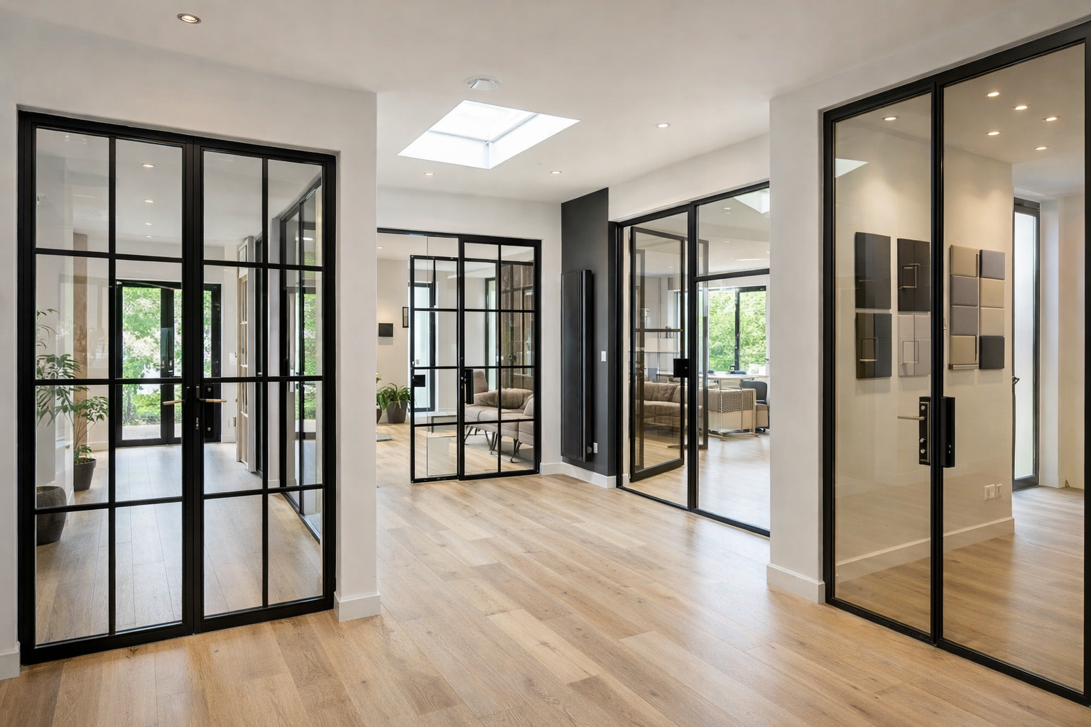 HAS Steel Doors showroom in Huddersfield