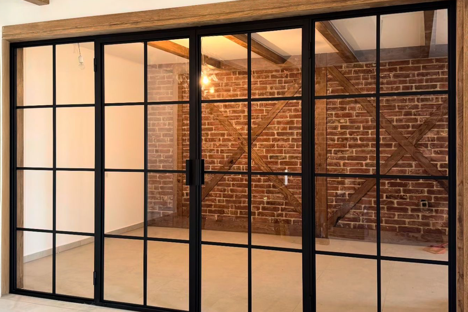 Bespoke internal steel doors and partitions